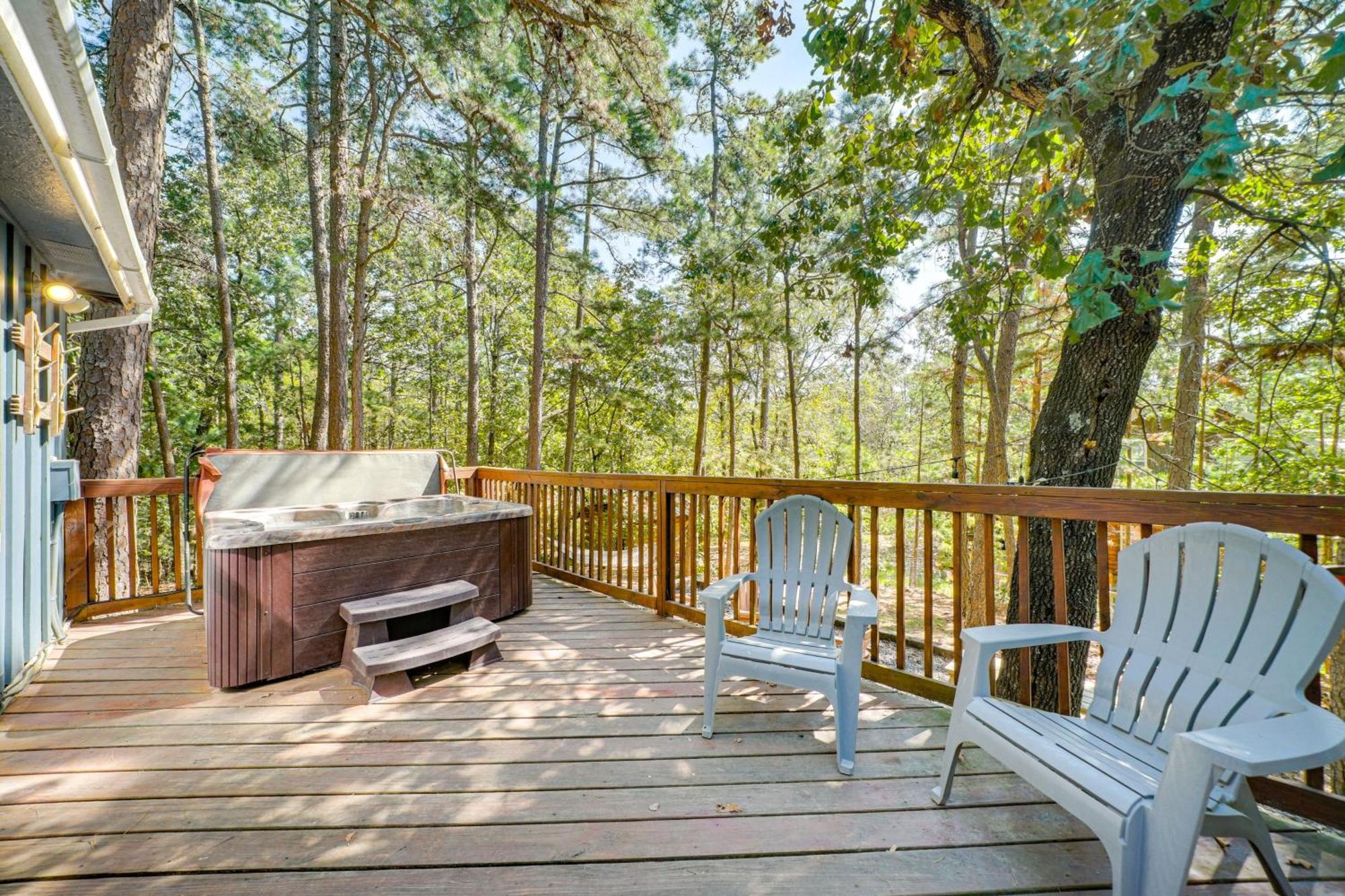 Broken Bow Cabin With Hot Tub And Game Room! Exterior photo