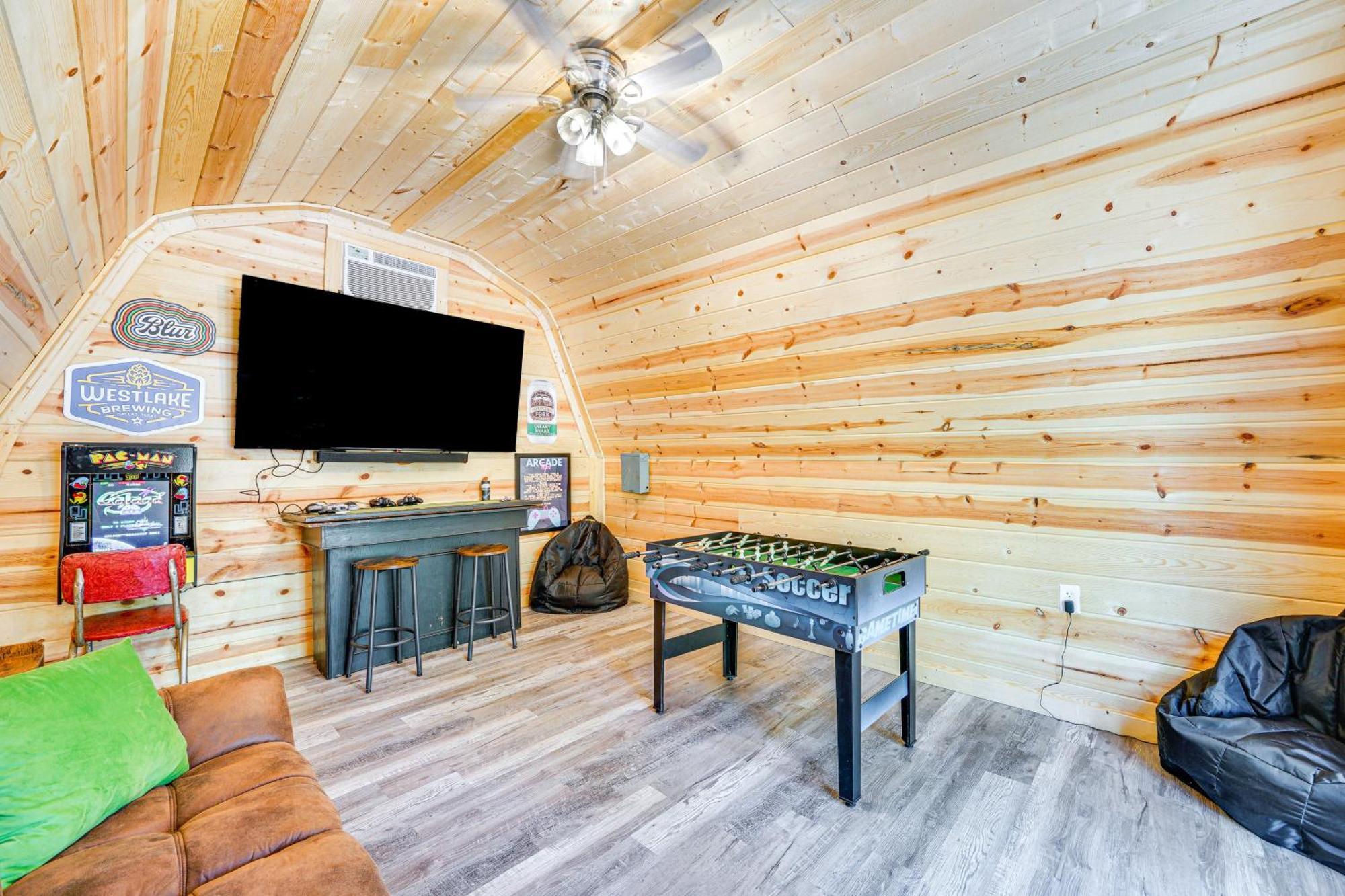 Broken Bow Cabin With Hot Tub And Game Room! Exterior photo