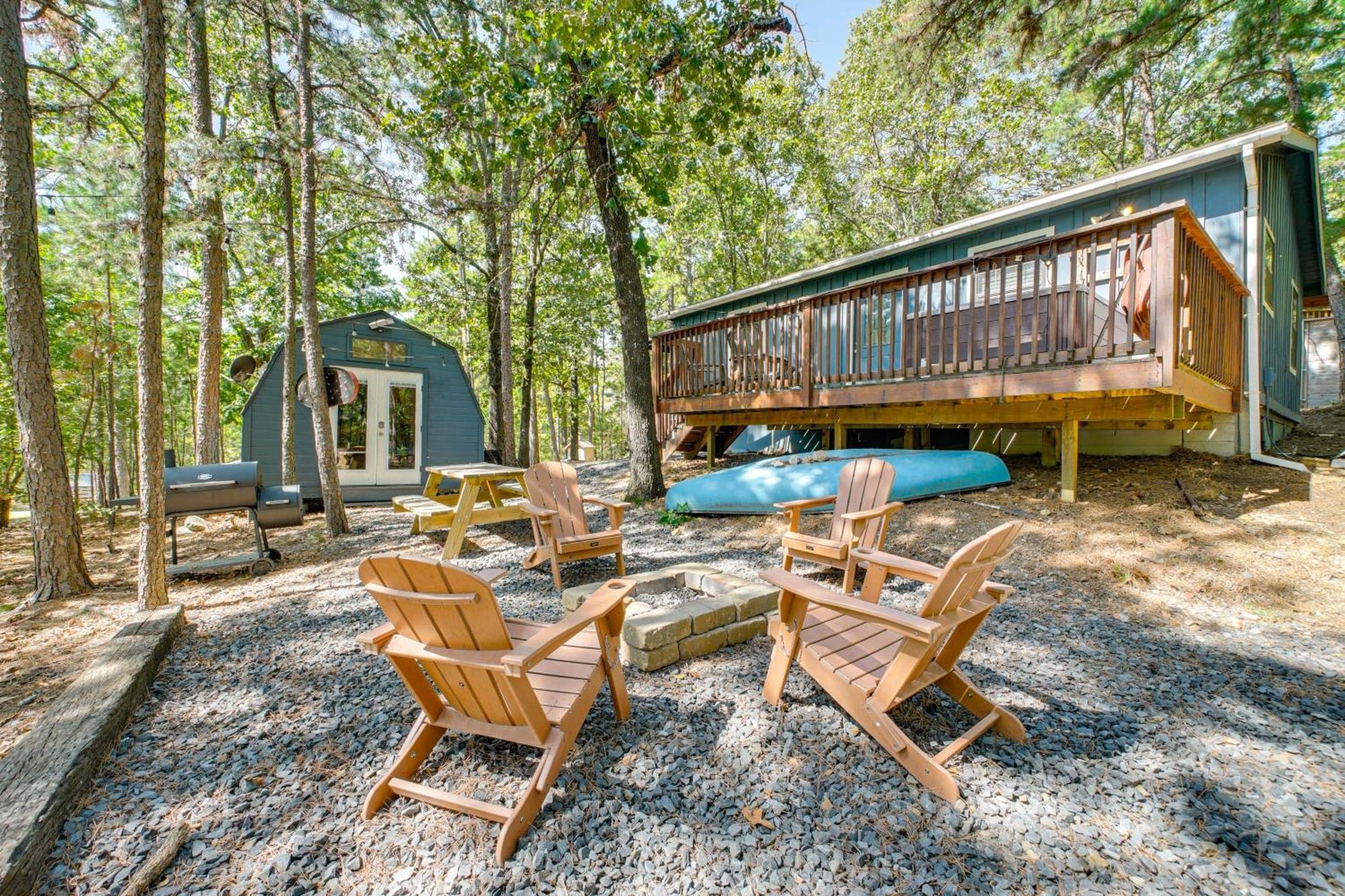 Broken Bow Cabin With Hot Tub And Game Room! Exterior photo